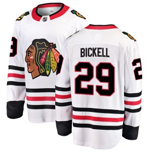 Men's Chicago Blackhawks Bryan Bickell Fanatics Branded Breakaway Away Jersey - White