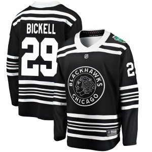Men's Chicago Blackhawks Bryan Bickell Fanatics Branded 2019 Winter Classic Breakaway Jersey - Black