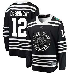 Men's Chicago Blackhawks Alex DeBrincat Fanatics Branded 2019 Winter Classic Breakaway Jersey - Black