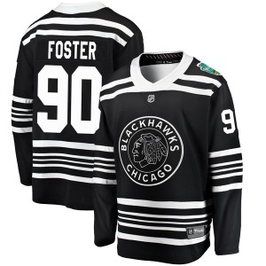 Men's Chicago Blackhawks Scott Foster Fanatics Branded 2019 Winter Classic Breakaway Jersey - Black