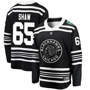 Men's Chicago Blackhawks Andrew Shaw Fanatics Branded 2019 Winter Classic Breakaway Jersey - Black