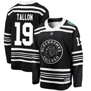 Men's Chicago Blackhawks Dale Tallon Fanatics Branded 2019 Winter Classic Breakaway Jersey - Black