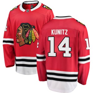 Youth Chicago Blackhawks Chris Kunitz Fanatics Branded Breakaway Home Jersey - Red
