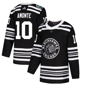 Men's Chicago Blackhawks Tony Amonte Adidas Authentic 2019 Winter Classic Jersey - Black
