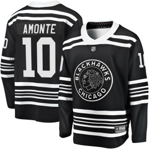 Men's Chicago Blackhawks Tony Amonte Fanatics Branded Premier Breakaway Alternate 2019/20 Jersey - Black