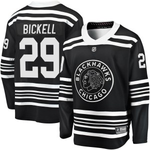 Men's Chicago Blackhawks Bryan Bickell Fanatics Branded Premier Breakaway Alternate 2019/20 Jersey - Black