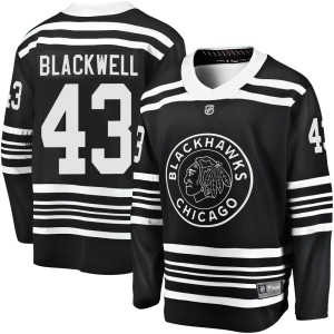 Men's Chicago Blackhawks Colin Blackwell Fanatics Branded Premier Breakaway Alternate 2019/20 Jersey - Black