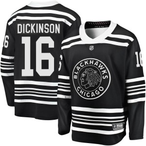 Men's Chicago Blackhawks Jason Dickinson Fanatics Branded Premier Breakaway Alternate 2019/20 Jersey - Black