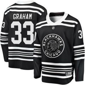 Men's Chicago Blackhawks Dirk Graham Fanatics Branded Premier Breakaway Alternate 2019/20 Jersey - Black