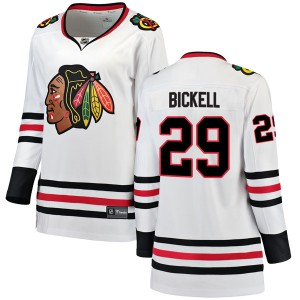Women's Chicago Blackhawks Bryan Bickell Fanatics Branded Breakaway Away Jersey - White