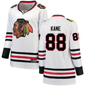 Women's Chicago Blackhawks Patrick Kane Fanatics Branded Breakaway Away Jersey - White