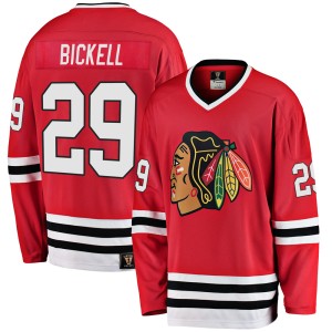 Youth Chicago Blackhawks Bryan Bickell Fanatics Branded Premier Breakaway Heritage Jersey - Red