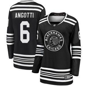 Women's Chicago Blackhawks Lou Angotti Fanatics Branded Premier Breakaway Alternate 2019/20 Jersey - Black