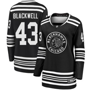 Women's Chicago Blackhawks Colin Blackwell Fanatics Branded Premier Breakaway Alternate 2019/20 Jersey - Black