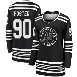 Women's Chicago Blackhawks Scott Foster Fanatics Branded Premier Breakaway Alternate 2019/20 Jersey - Black