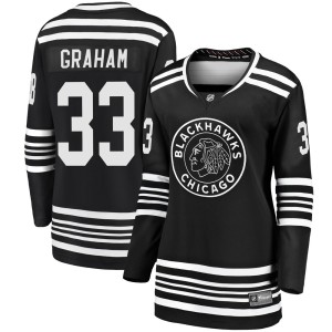Women's Chicago Blackhawks Dirk Graham Fanatics Branded Premier Breakaway Alternate 2019/20 Jersey - Black