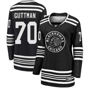 Women's Chicago Blackhawks Cole Guttman Fanatics Branded Premier Breakaway Alternate 2019/20 Jersey - Black