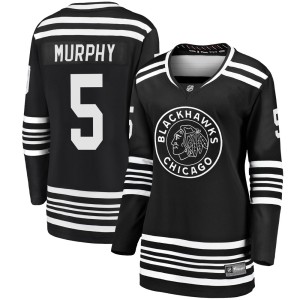 Women's Chicago Blackhawks Connor Murphy Fanatics Branded Premier Breakaway Alternate 2019/20 Jersey - Black