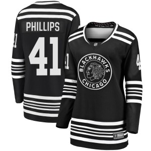 Women's Chicago Blackhawks Isaak Phillips Fanatics Branded Premier Breakaway Alternate 2019/20 Jersey - Black