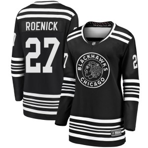 Women's Chicago Blackhawks Jeremy Roenick Fanatics Branded Premier Breakaway Alternate 2019/20 Jersey - Black