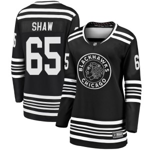 Women's Chicago Blackhawks Andrew Shaw Fanatics Branded Premier Breakaway Alternate 2019/20 Jersey - Black