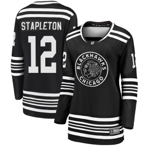 Women's Chicago Blackhawks Pat Stapleton Fanatics Branded Premier Breakaway Alternate 2019/20 Jersey - Black