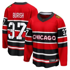 Men's Chicago Blackhawks Adam Burish Fanatics Branded Breakaway Special Edition 2.0 Jersey - Red