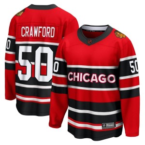 Men's Chicago Blackhawks Corey Crawford Fanatics Branded Breakaway Special Edition 2.0 Jersey - Red