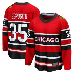 Men's Chicago Blackhawks Tony Esposito Fanatics Branded Breakaway Special Edition 2.0 Jersey - Red