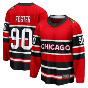 Men's Chicago Blackhawks Scott Foster Fanatics Branded Breakaway Special Edition 2.0 Jersey - Red