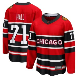 Men's Chicago Blackhawks Taylor Hall Fanatics Branded Breakaway Special Edition 2.0 Jersey - Red