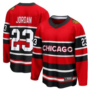 Men's Chicago Blackhawks Michael Jordan Fanatics Branded Breakaway Special Edition 2.0 Jersey - Red