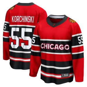 Men's Chicago Blackhawks Kevin Korchinski Fanatics Branded Breakaway Special Edition 2.0 Jersey - Red