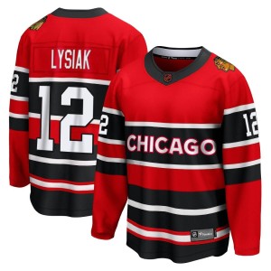 Men's Chicago Blackhawks Tom Lysiak Fanatics Branded Breakaway Special Edition 2.0 Jersey - Red