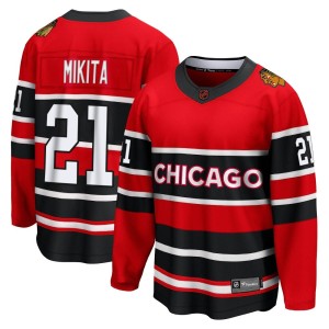 Men's Chicago Blackhawks Stan Mikita Fanatics Branded Breakaway Special Edition 2.0 Jersey - Red