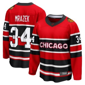 Men's Chicago Blackhawks Petr Mrazek Fanatics Branded Breakaway Special Edition 2.0 Jersey - Red