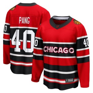 Men's Chicago Blackhawks Darren Pang Fanatics Branded Breakaway Special Edition 2.0 Jersey - Red