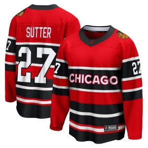 Men's Chicago Blackhawks Darryl Sutter Fanatics Branded Breakaway Special Edition 2.0 Jersey - Red