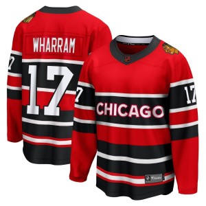 Men's Chicago Blackhawks Kenny Wharram Fanatics Branded Breakaway Special Edition 2.0 Jersey - Red