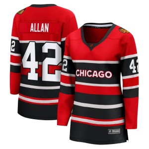 Women's Chicago Blackhawks Nolan Allan Fanatics Branded Breakaway Special Edition 2.0 Jersey - Red
