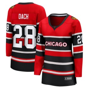 Women's Chicago Blackhawks Colton Dach Fanatics Branded Breakaway Special Edition 2.0 Jersey - Red