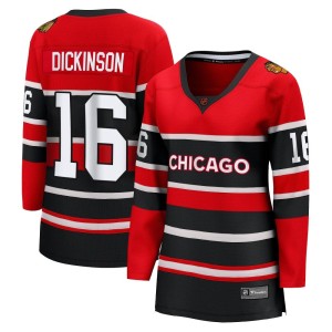 Women's Chicago Blackhawks Jason Dickinson Fanatics Branded Breakaway Special Edition 2.0 Jersey - Red