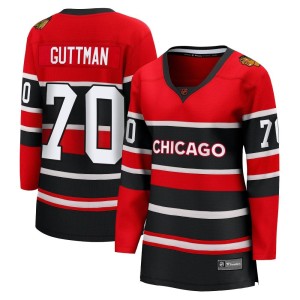 Women's Chicago Blackhawks Cole Guttman Fanatics Branded Breakaway Special Edition 2.0 Jersey - Red