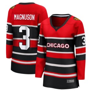 Women's Chicago Blackhawks Keith Magnuson Fanatics Branded Breakaway Special Edition 2.0 Jersey - Red