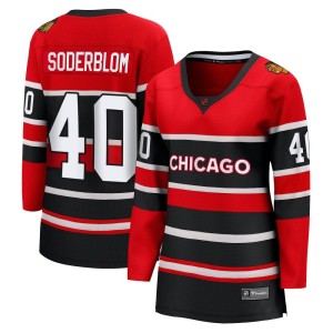 Women's Chicago Blackhawks Arvid Soderblom Fanatics Branded Breakaway Special Edition 2.0 Jersey - Red