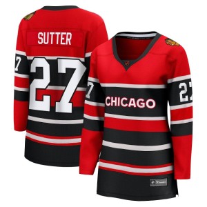 Women's Chicago Blackhawks Darryl Sutter Fanatics Branded Breakaway Special Edition 2.0 Jersey - Red