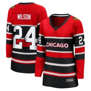 Women's Chicago Blackhawks Doug Wilson Fanatics Branded Breakaway Special Edition 2.0 Jersey - Red