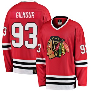 Men's Chicago Blackhawks Doug Gilmour Fanatics Branded Premier Breakaway Heritage Jersey - Red