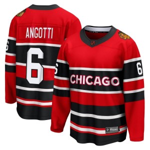 Youth Chicago Blackhawks Lou Angotti Fanatics Branded Breakaway Special Edition 2.0 Jersey - Red