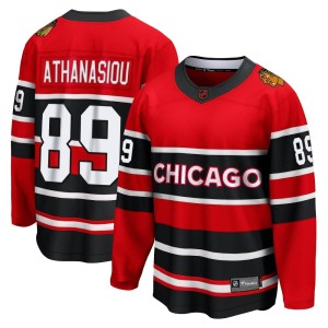 Youth Chicago Blackhawks Andreas Athanasiou Fanatics Branded Breakaway Special Edition 2.0 Jersey - Red